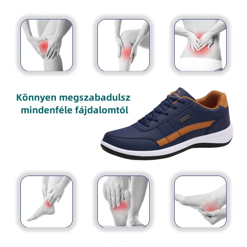 [🔥Ma féláron - ne hagyd ki] Ergonomikus kialakítású ortopéd cipő - ívtartó kialakítás 👞Könnyen megszabadulhatsz a lábfájdalmaktól