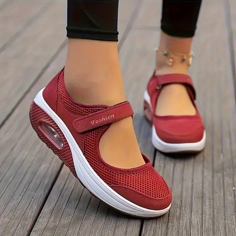 [🔥Mai féláron - ne hagyd ki] Női légáteresztő, ütéscsillapító és csúszásmentes ortopéd cipők - 168 lábbeli szabadalommal 👞 megkönnyítik a járást