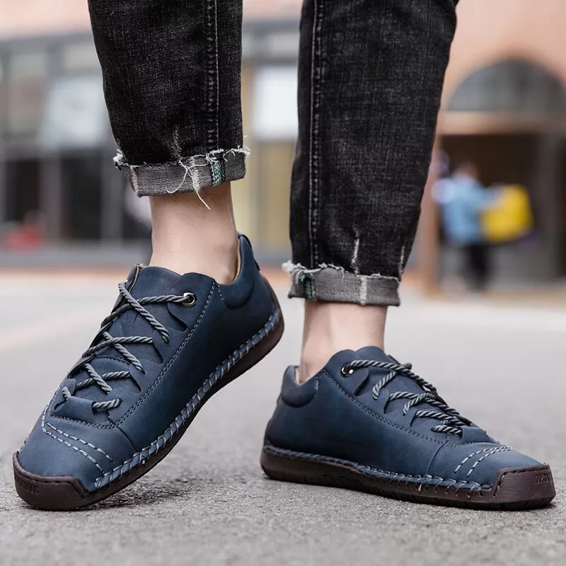 [⏰50% kedvezmény ma - ne hagyd ki] Ergonomikus kialakítású ortopéd cipő - kiváló minőségű bőr + kézzel varrott👞