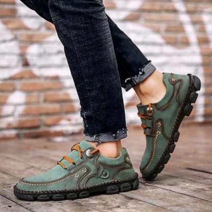 🎁50% kedvezmény ma - ne hagyd ki] Ergonomikus kialakítású ortopéd cipő - kiváló minőségű bőr + kézzel varrott👞