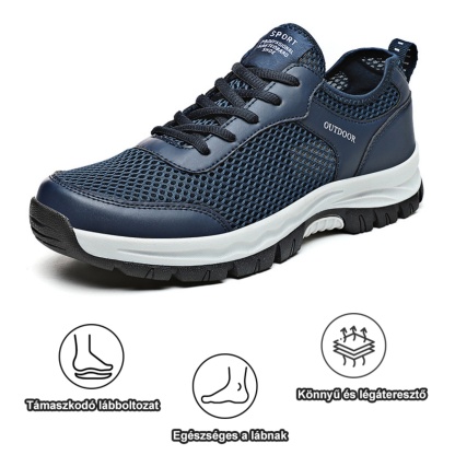 【🎁50% kedvezmény ma - ne hagyd ki】 Ergonomikus kialakítású ortopéd cipő - enyhíti az ízületi fájdalmakat 👞 Csökkenti a járási nyomást