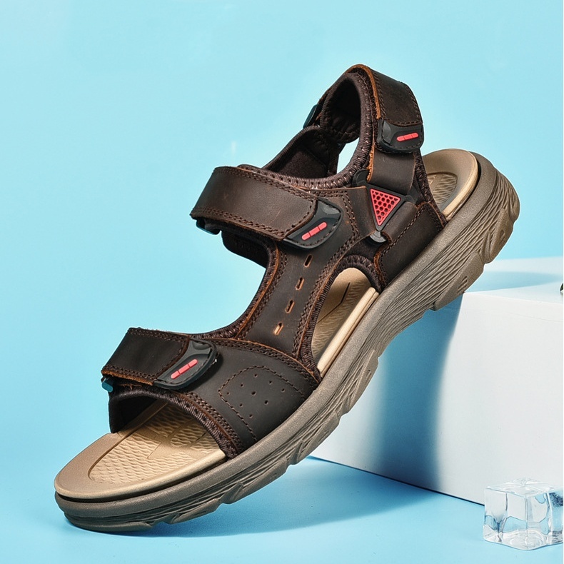 [🎁Ma félár - ne hagyd ki] Ergonomikus kialakítású valódi bőr ortopéd szandál - fájdalommentes járás👞kényelmesebbé teszi a sétát