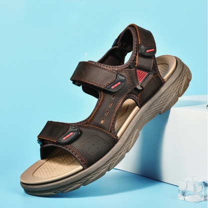 [🎁Ma félár - ne hagyd ki] Ergonomikus kialakítású valódi bőr ortopéd szandál - fájdalommentes járás👞kényelmesebbé teszi a sétát