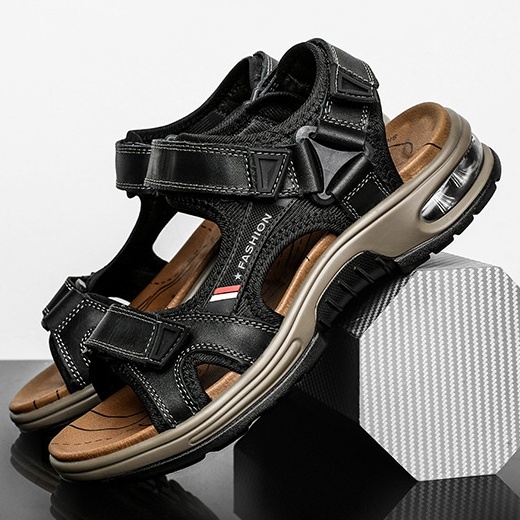 [🎁Ma félár - ne hagyd ki] Ergonomikus kialakítású valódi bőr ortopéd szandál - fájdalommentes járás👞kényelmesebbé teszi a sétát