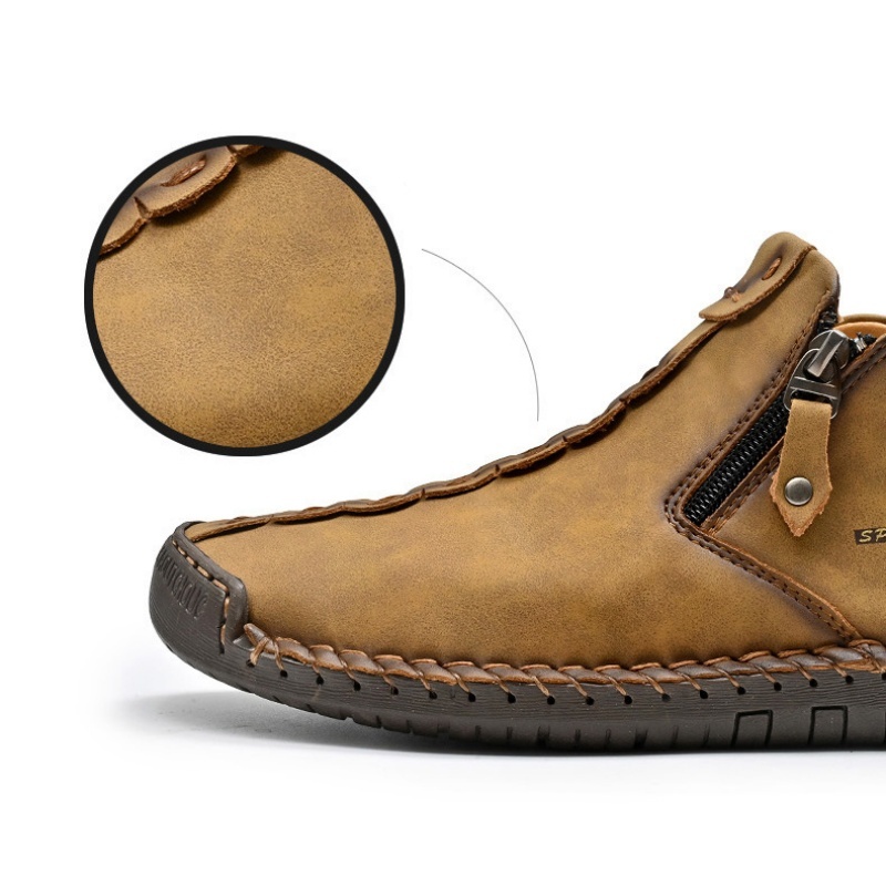 【🎁50% kedvezmény ma - ne hagyd ki】 Ergonomikus kialakítású ortopéd cipő - kiváló minőségű bőr + kézzel varrott 👞