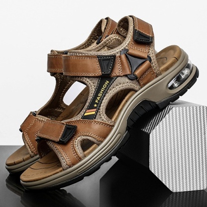 [🎁Ma félár - ne hagyd ki] Ergonomikus kialakítású valódi bőr ortopéd szandál - fájdalommentes járás👞kényelmesebbé teszi a sétát