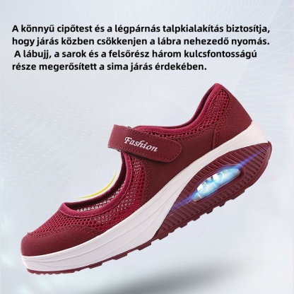 [🔥Mai féláron - ne hagyd ki] Női légáteresztő, ütéscsillapító és csúszásmentes ortopéd cipők - 168 lábbeli szabadalommal 👞 megkönnyítik a járást