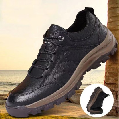【🎁50% kedvezmény ma - ne hagyd ki】 Ergonomikus kialakítású ortopéd cipő - kiváló minőségű bőr + kézzel varrott 👞
