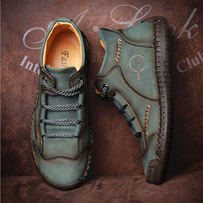 [🔥50% kedvezmény ma - ne hagyd ki] Ergonomikus kialakítású ortopéd cipő - kiváló minőségű bőr + kézzel varrott👞