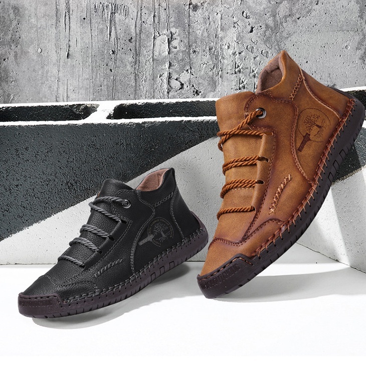[🔥50% kedvezmény ma - ne hagyd ki] Ergonomikus kialakítású ortopéd cipő - kiváló minőségű bőr + kézzel varrott👞