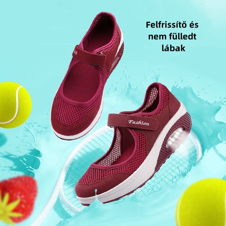 [🔥Mai féláron - ne hagyd ki] Női légáteresztő, ütéscsillapító és csúszásmentes ortopéd cipők - 168 lábbeli szabadalommal 👞 megkönnyítik a járást