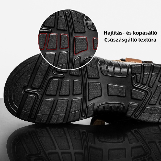 [🎁Ma félár - ne hagyd ki] Ergonomikus kialakítású valódi bőr ortopéd szandál - fájdalommentes járás👞kényelmesebbé teszi a sétát