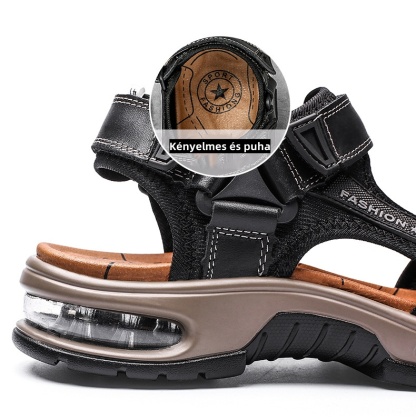 [🎁Ma félár - ne hagyd ki] Ergonomikus kialakítású valódi bőr ortopéd szandál - fájdalommentes járás👞kényelmesebbé teszi a sétát