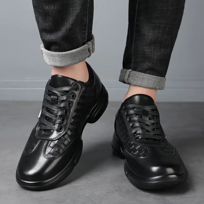 【🎁50% kedvezmény ma - ne hagyd ki】 Ergonomikus kialakítású ortopéd cipő - kiváló minőségű bőr + kézzel varrott 👞