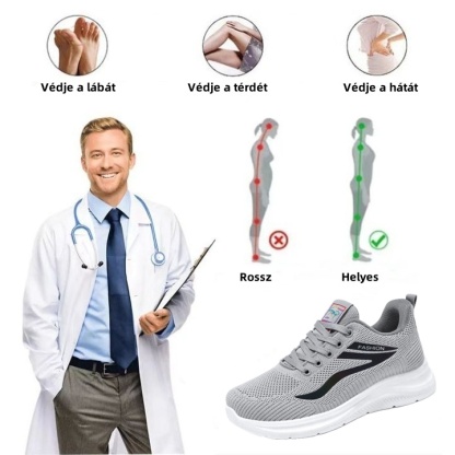 【🎁50% kedvezmény ma - ne hagyd ki】 Ergonomikus kialakítású ortopéd cipő - könnyen megszabadulhatsz a lábfájdalmaktól👞