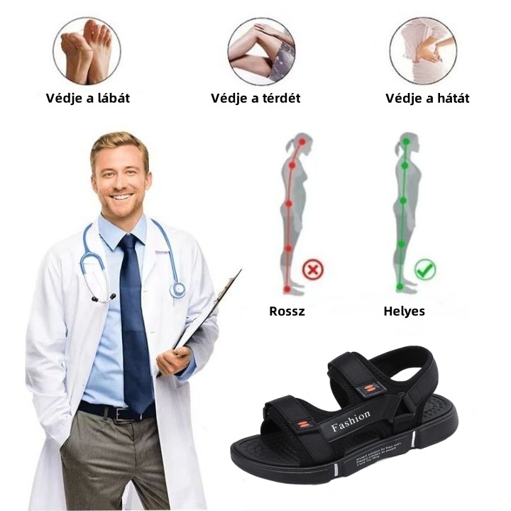 [🎁Ma féláron - ne hagyd ki] Ergonomikus kialakítású ortopéd szandál - fájdalommentes járás 👞 kényelmesebbé teszi a sétát