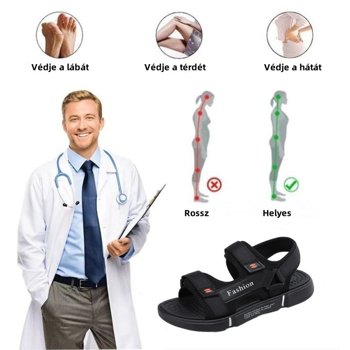 [🎁Ma féláron - ne hagyd ki] Ergonomikus kialakítású ortopéd szandál - fájdalommentes járás 👞 kényelmesebbé teszi a sétát