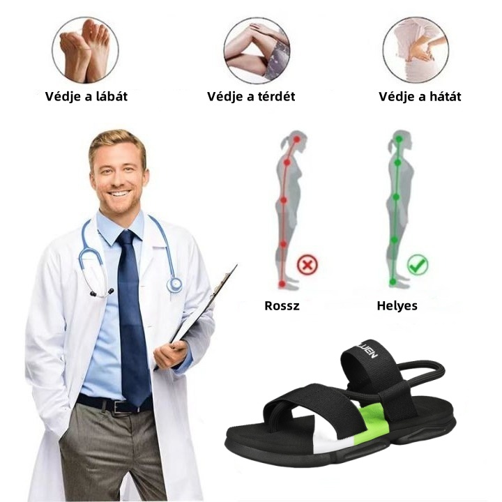 [🎁Ma féláron - ne hagyd ki] Ergonomikus kialakítású ortopéd szandál - fájdalommentes járás 👞 kényelmesebbé teszi a sétát