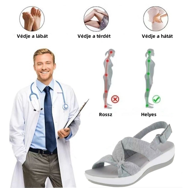 [🎁Ma féláron - ne hagyd ki] Ergonomikus kialakítású ortopéd szandál - fájdalommentes járás 👞 kényelmesebbé teszi a sétát
