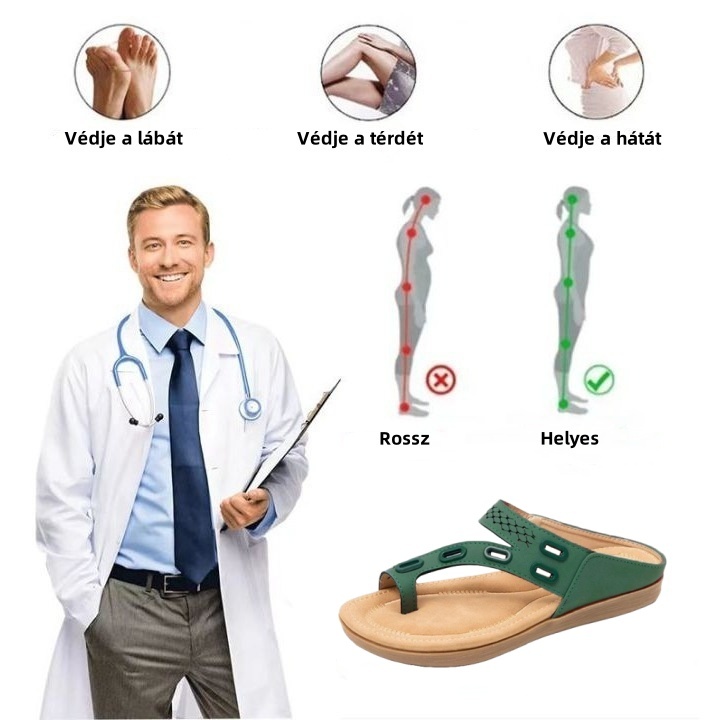 [🎁Ma féláron - ne hagyd ki] Ergonomikus kialakítású ortopéd szandál - fájdalommentes járás 👞 kényelmesebbé teszi a sétát