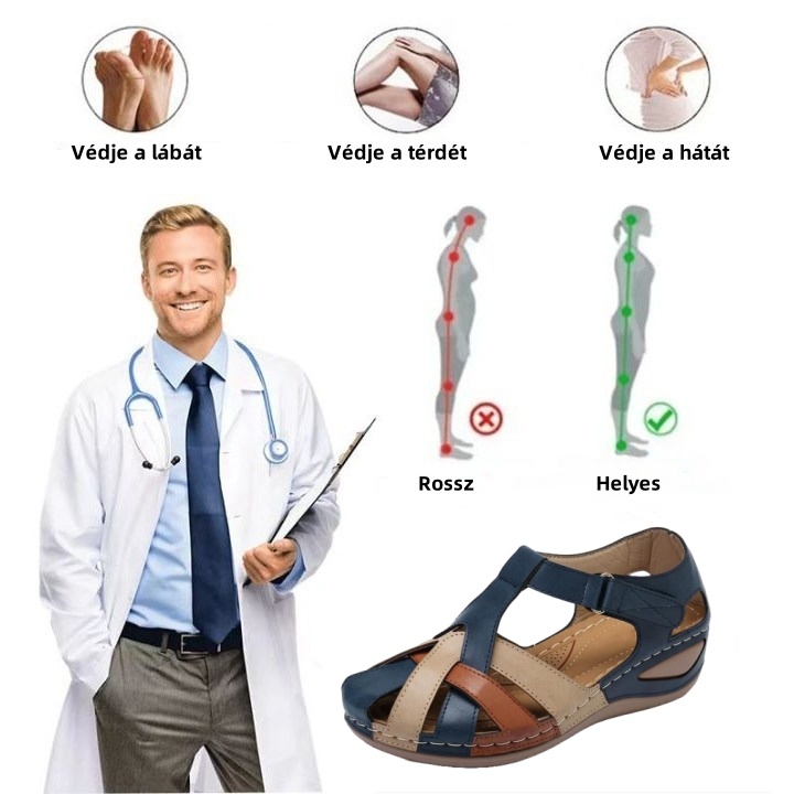 [🎁Ma féláron - ne hagyd ki] Ergonomikus kialakítású ortopéd szandál - fájdalommentes járás 👞 kényelmesebbé teszi a sétát