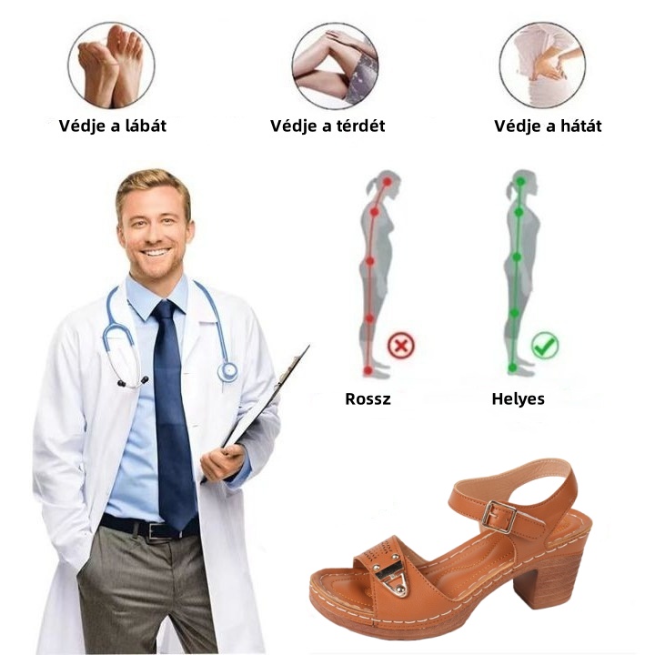 [🎁Ma féláron - ne hagyd ki] Ergonomikus kialakítású ortopéd szandál - fájdalommentes járás 👞 kényelmesebbé teszi a sétát