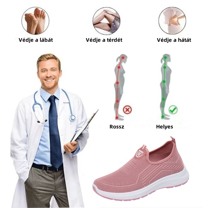 [🔥Ma féláron - ne hagyd ki] Ergonomikus kialakítású ortopéd cipő - ívtartó kialakítás 👞Könnyen megszabadulhatsz a lábfájdalmaktól
