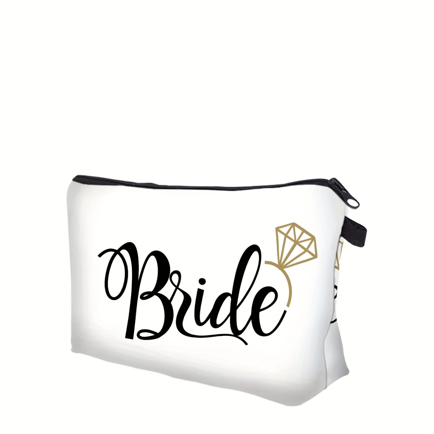 Trendy Letter Pattern Cosmetic Bag