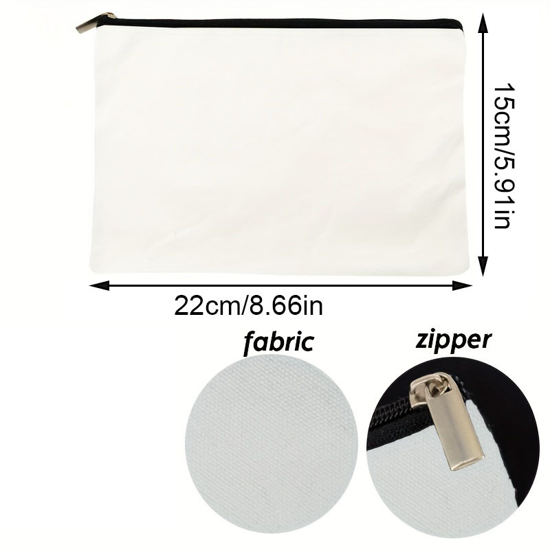 Letter Print Comestic Bag