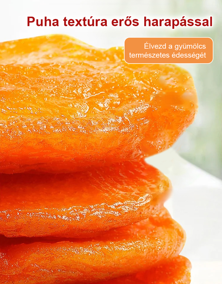 Savanykás és édes cukormentes sárgabarack aszalvány 🍑100% Természetes & Cukormentes!