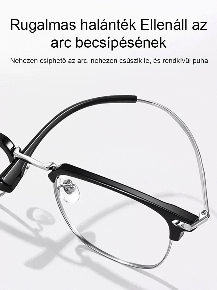 Automatikus zoom kék fényt blokkoló olvasószemüveg