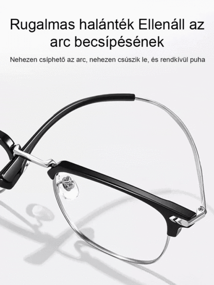 Automatikus zoom kék fényt blokkoló olvasószemüveg