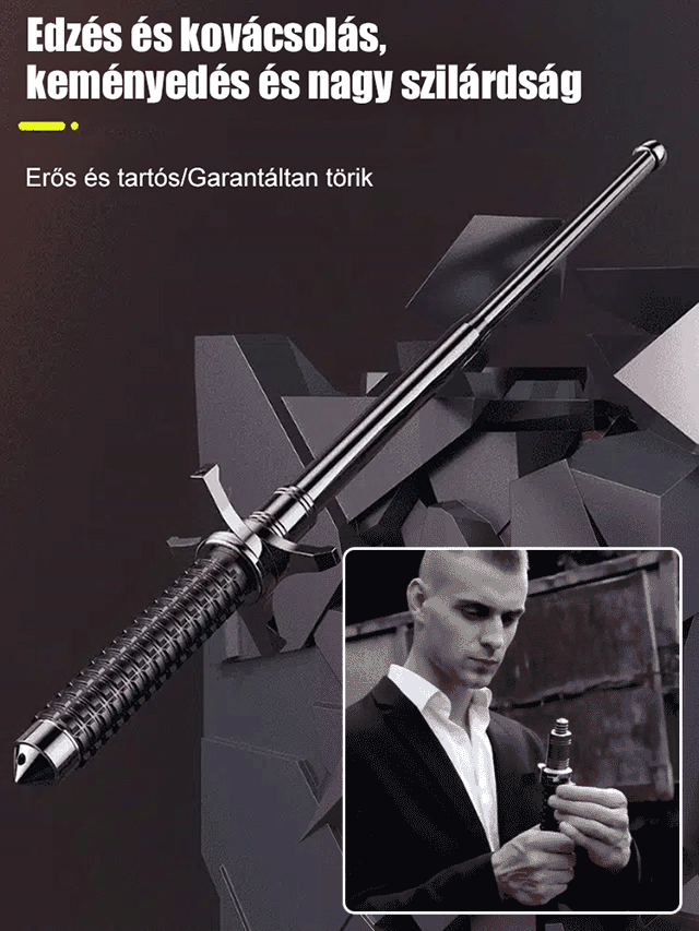 Kültéri multifunkcionális teleszkópos túrázó pólus