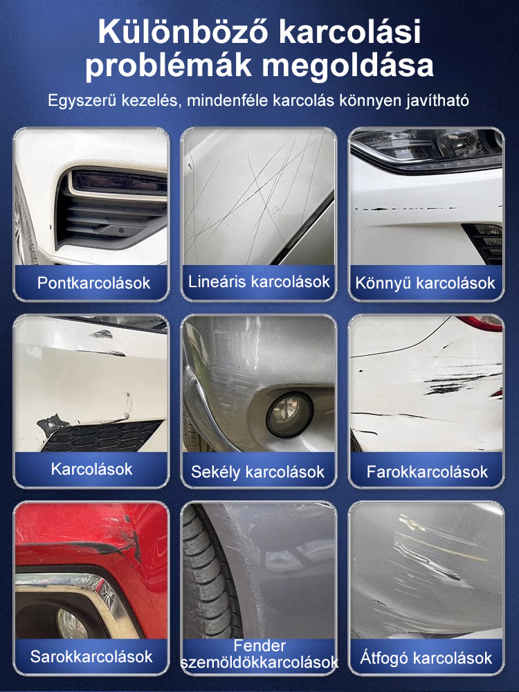 【Ingyenes próbaverzió】🚗💨Autó karcolás javító folyadék，10 másodperc javítása különböző autó karcolások!🚀