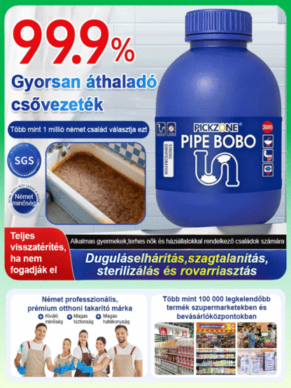  💪【Hatékony lefolyótisztító】 gyors, könnyed és szuperhatékony lefolyótisztítási élményt nyújt!
