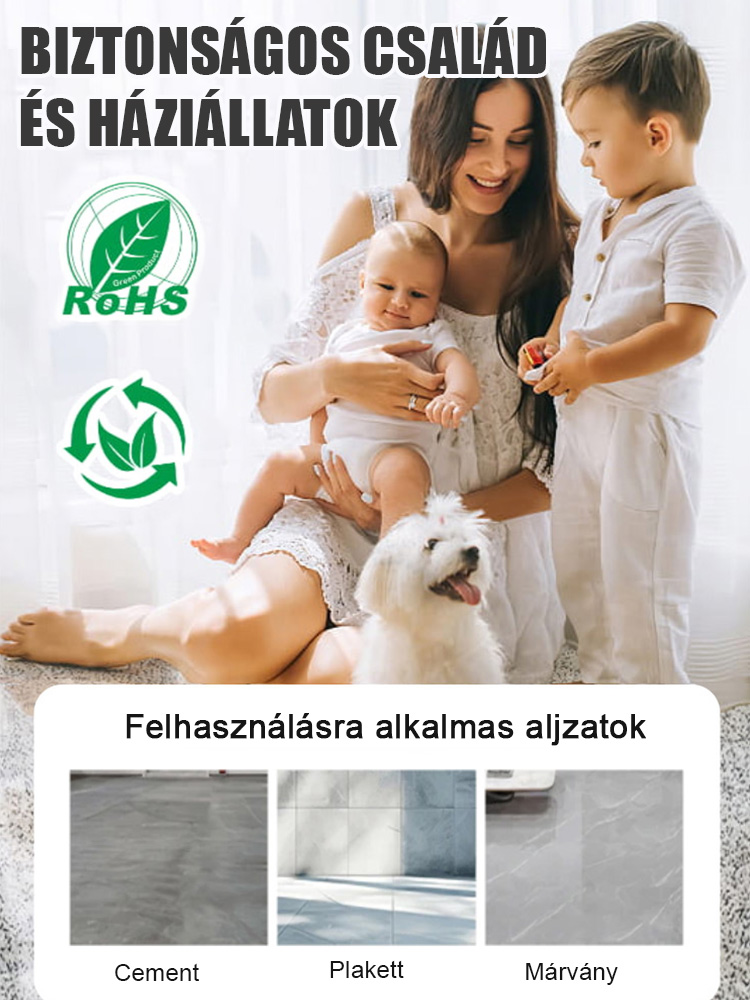 Márvány utánzatú, epoxi színű homokszínű padlófesték  🌈【0 formaldehid】Forradalmi padlófesték jelent meg a piacon, amelynek köszönhetően búcsút inthetsz a régimódi csempéknek. 