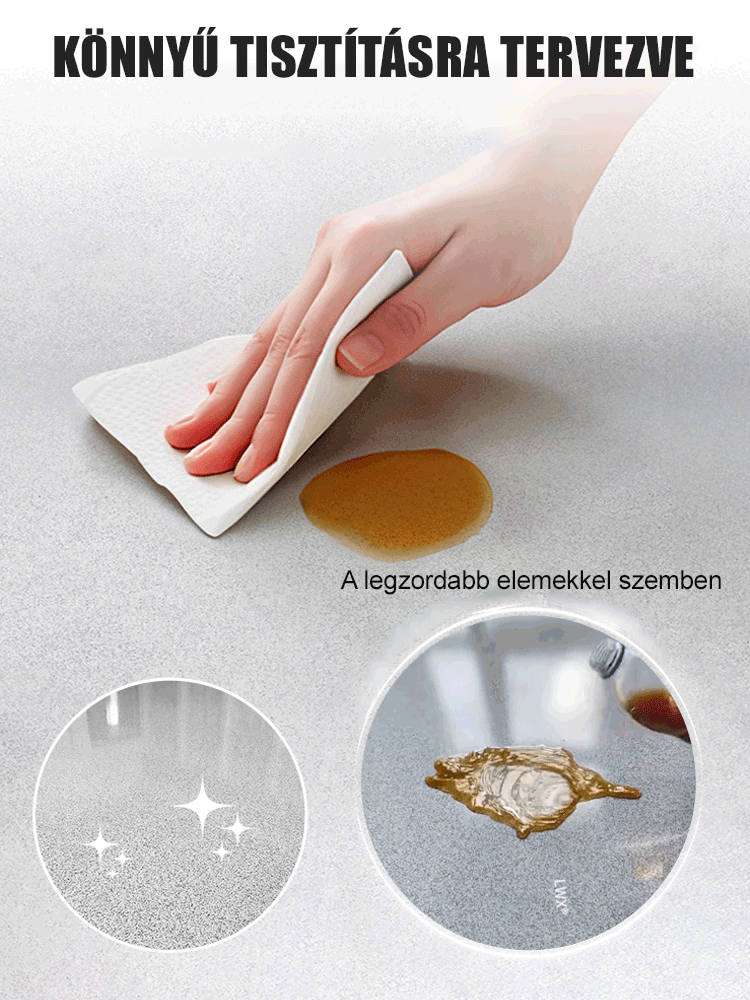 Márvány utánzatú, epoxi színű homokszínű padlófesték  🌈【0 formaldehid】Forradalmi padlófesték jelent meg a piacon, amelynek köszönhetően búcsút inthetsz a régimódi csempéknek. 