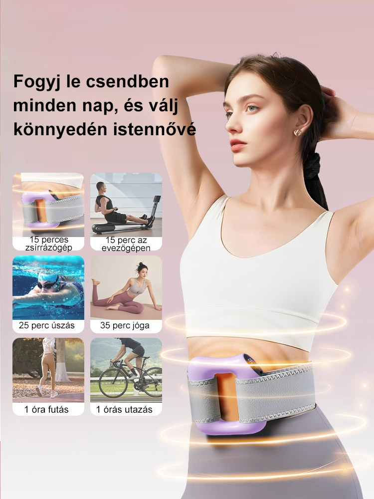 【Nem szükséges edzés Gyors zsírégetés】Rezgő fascia masszázsgyűrű