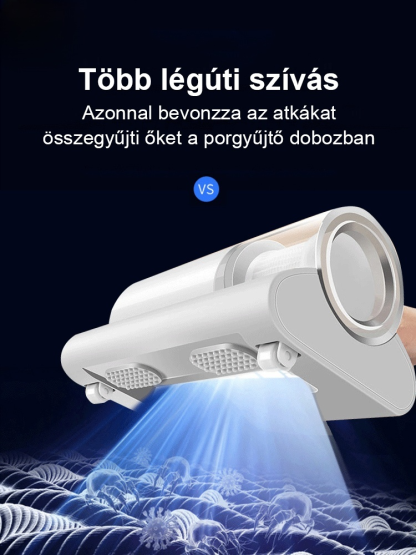 Nagyfrekvenciás otthoni használatra alkalmas atkaölő tisztítószer