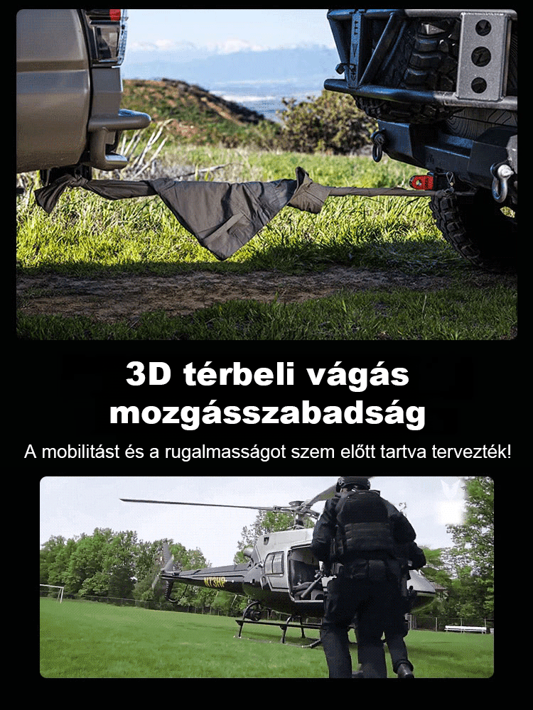 Katonai minőségű taktikai nadrág! Mentőosztályú vízálló anyagból készült, 200 kg teherbírással. A megerősített varrások maximális mozgásszabadságot biztosítanak. Frissítsd le szabadtéri felszerelésedet most!