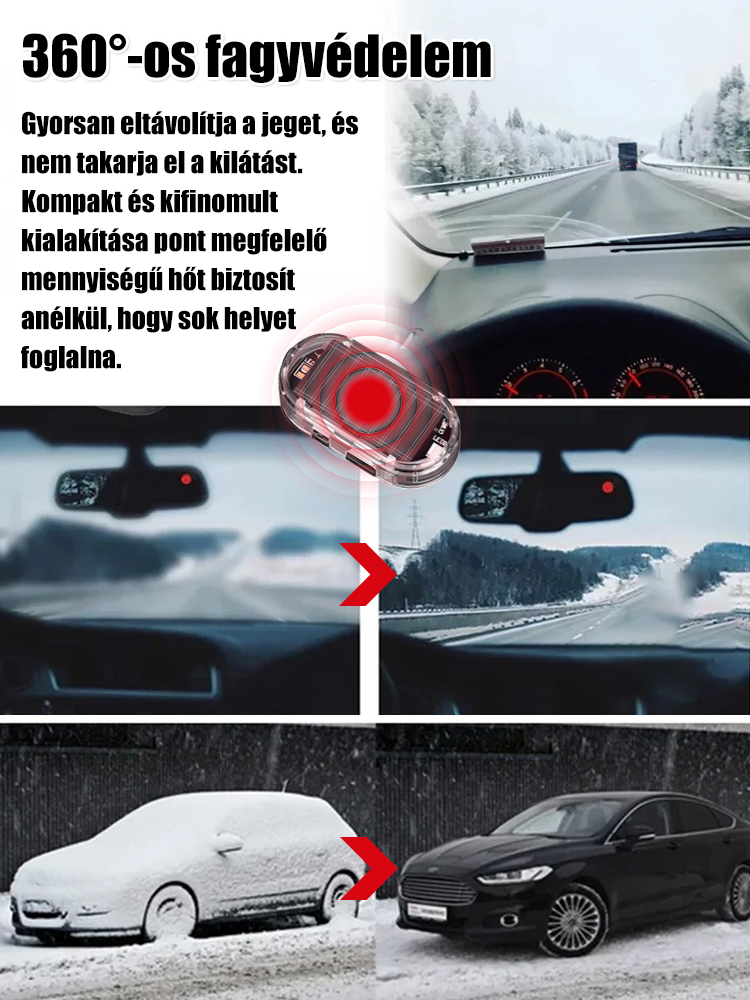 Napelemes hóriasztó autóba ❄️ Könnyen olvasztja a jeget és a havat elektromágneses hullámok segítségével!