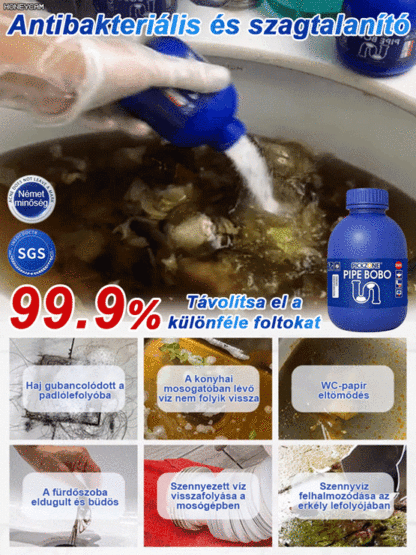  💪【Hatékony lefolyótisztító】 gyors, könnyed és szuperhatékony lefolyótisztítási élményt nyújt!