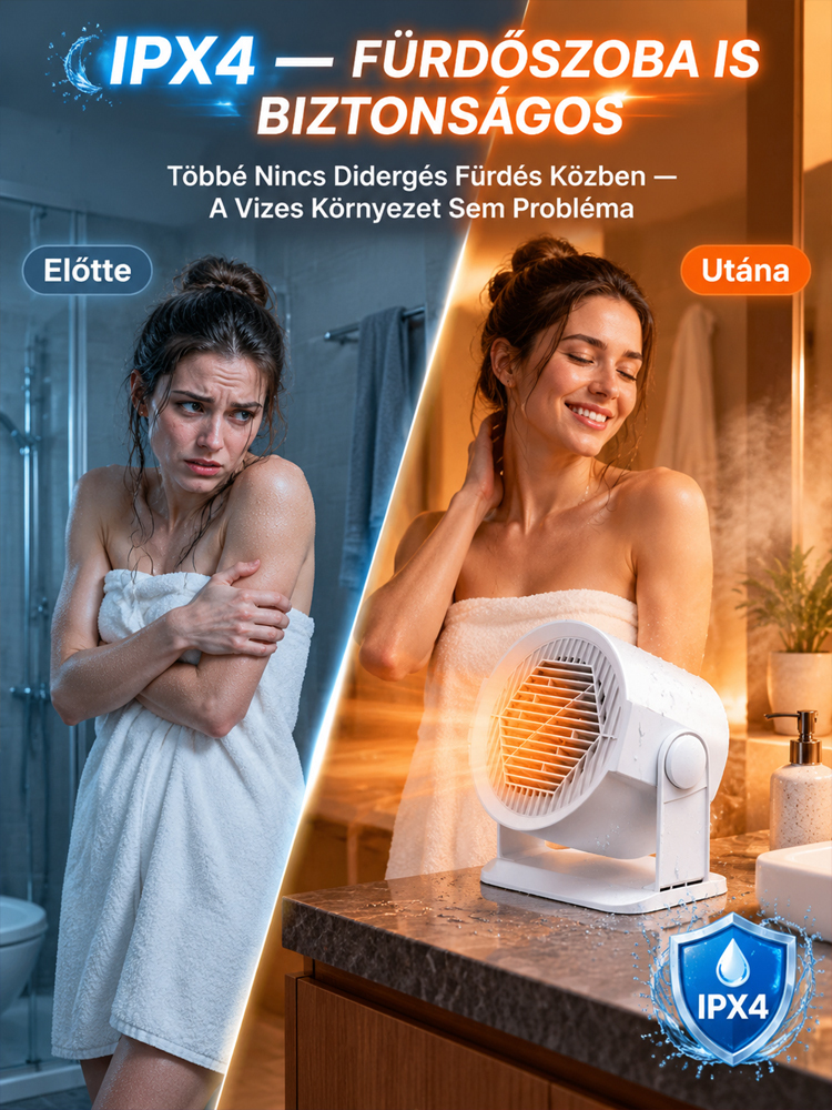 ❄️ Fázol otthon, de félsz a magas gáz- és villanyszámlától? Itt a tökéletes megoldás! Ez a hordozható, energiatakarékos kerámia hősugárzó bárhol és bármikor azonnali meleget varázsol, felesleges hálózati szerelés nélkül.