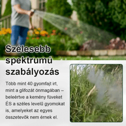 Két az egyben erős hatású gyomirtó szer