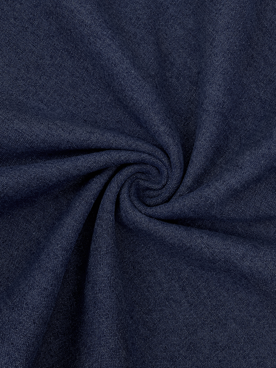 Loose Wide Leg Pockets Solid Color Jean Pants Bottoms