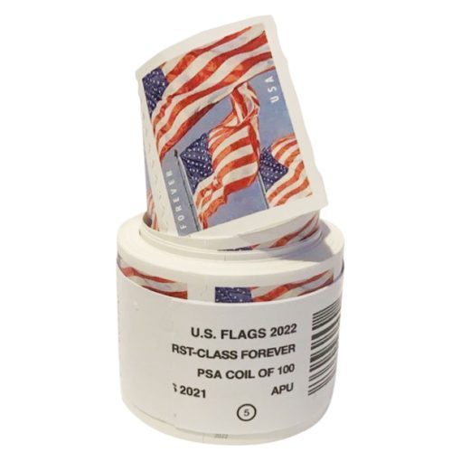 2022 U.S. Flag Forever Stamps Roll