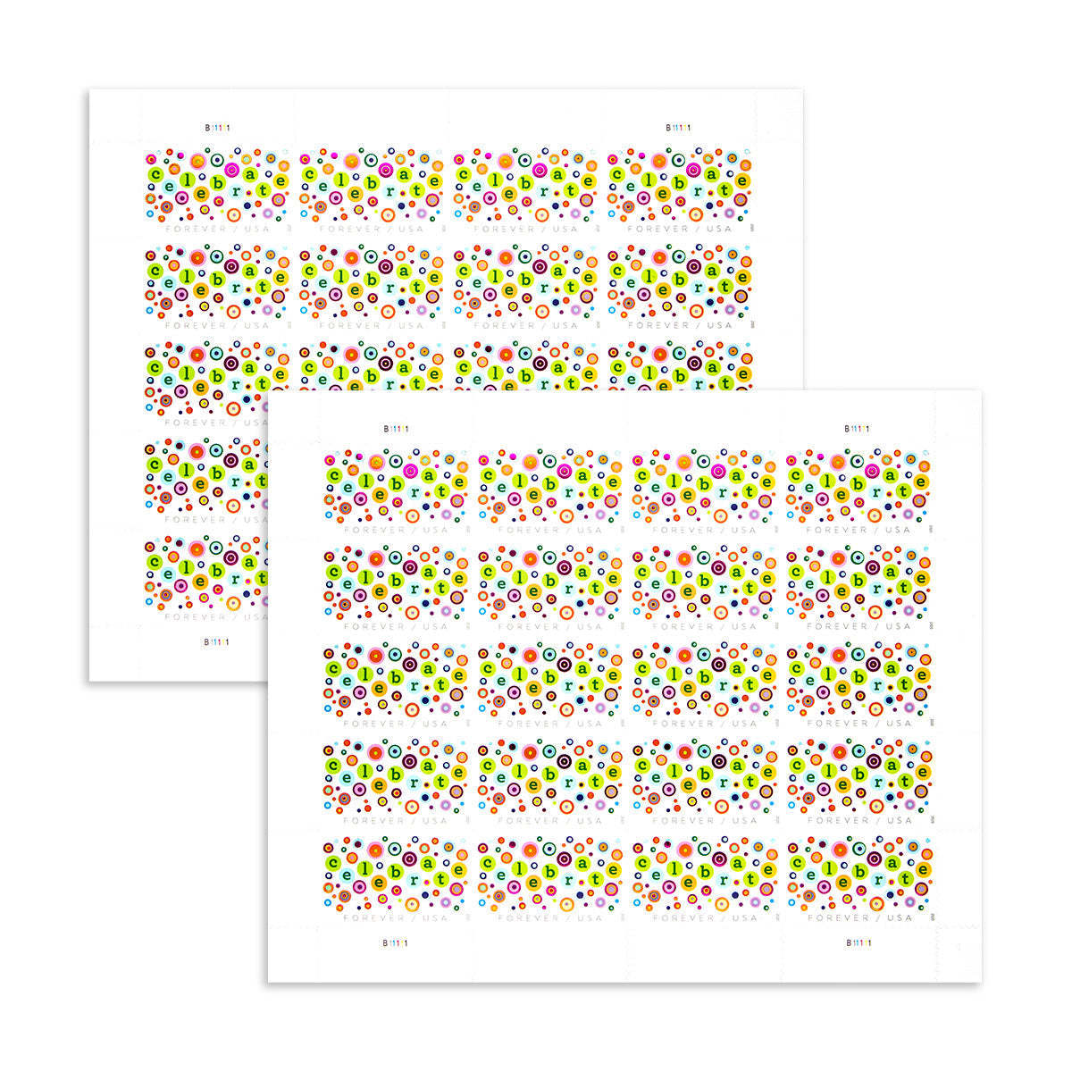 2020 Let’s Celebrate!  Stamps