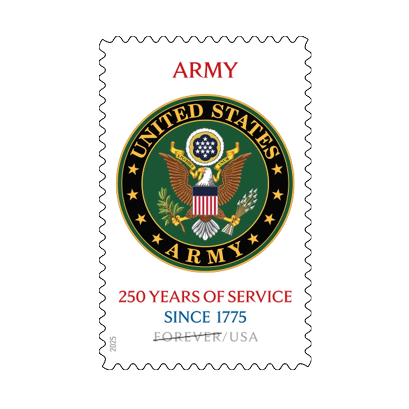 2025 U.S. Army 250th Stamps