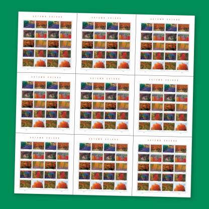 2024 Autumn Colors Forever Stamps