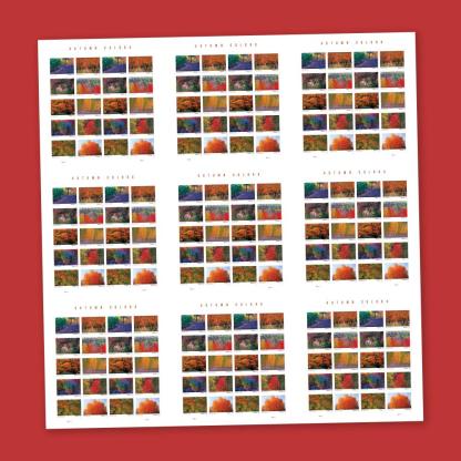 2024 Autumn Colors Forever Stamps
